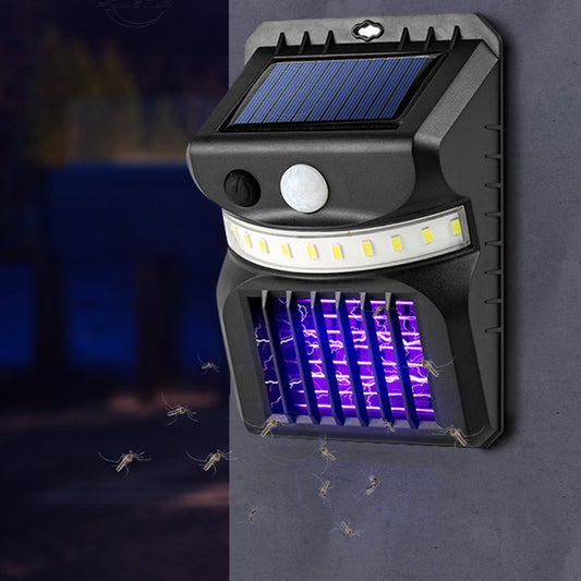 2-in-1 Solar 16/26LEDs Motion Sensor Mosquito Wall Lamp Style