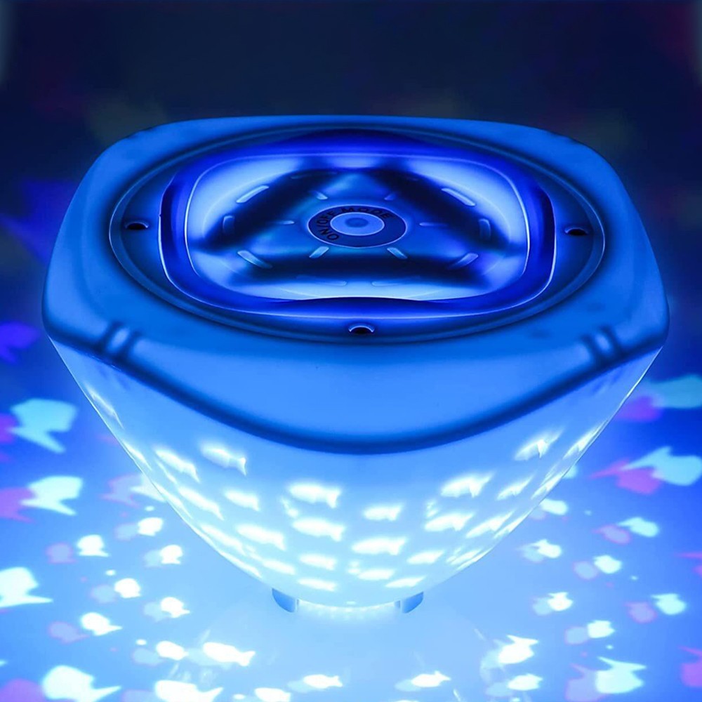 2xLED Bathtub Floating Underwater Lamp Swimming Pool Light