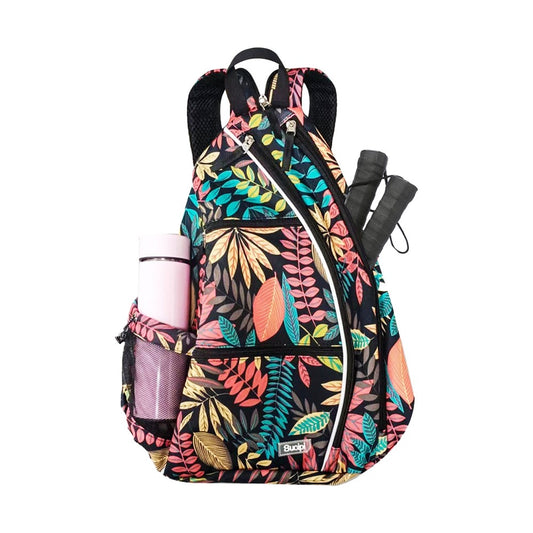 Pickleball Bag Pack Reversible Crossbody Sling Bag - Red