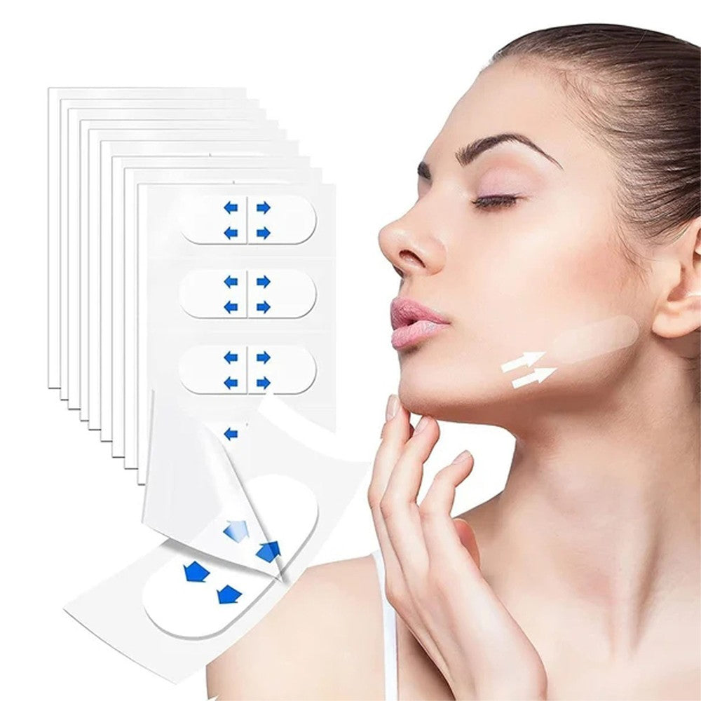 120Pcs Invisible Face Neck Chin Eye Lift Facelift Sticker V Shape Tapes