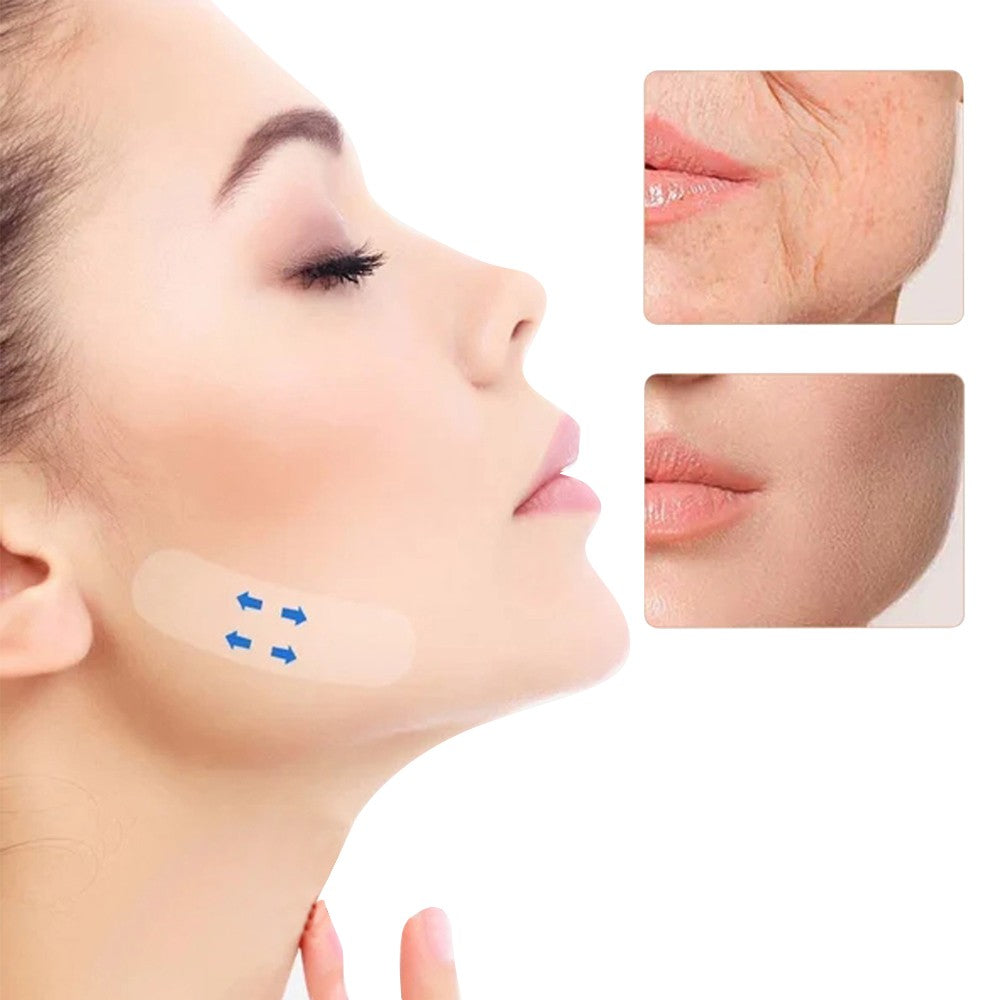 120Pcs Invisible Face Neck Chin Eye Lift Facelift Sticker V Shape Tapes