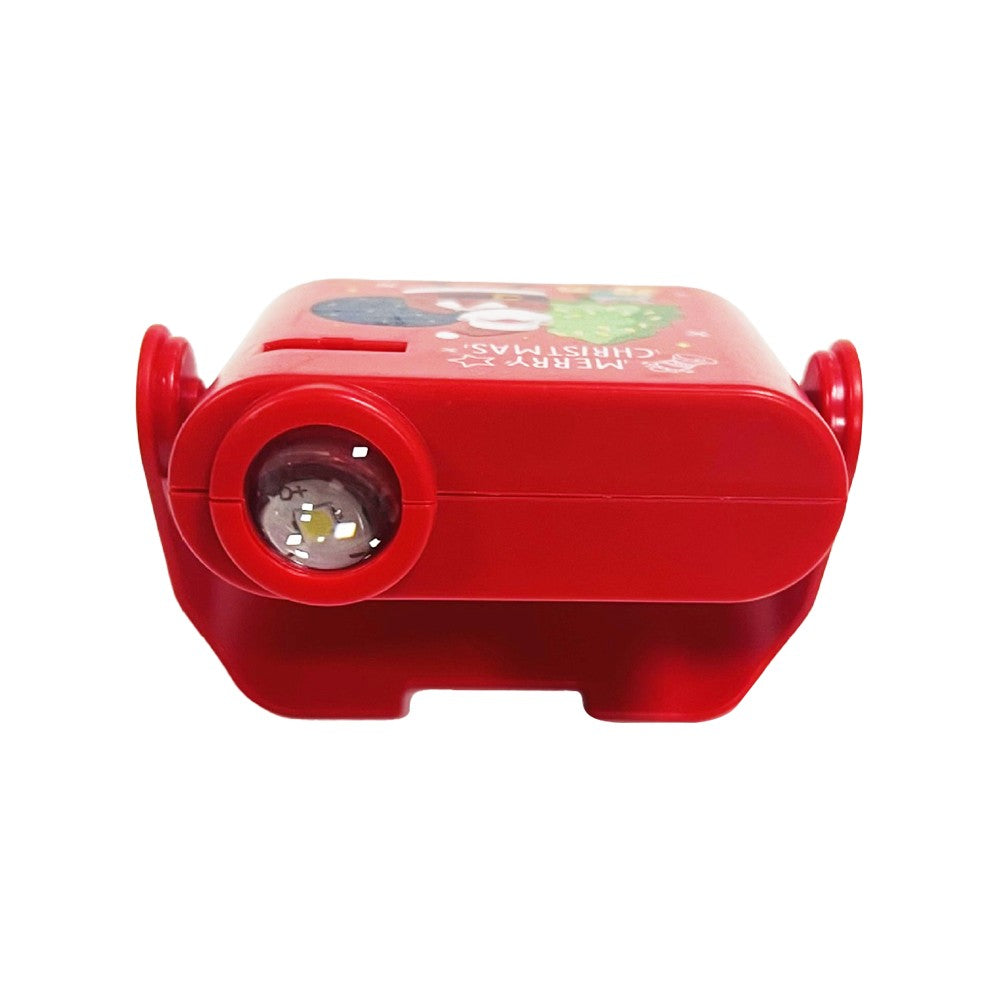 1Pc Christmas Theme Projector Light-up Children Projection Toy with 5 Cards
