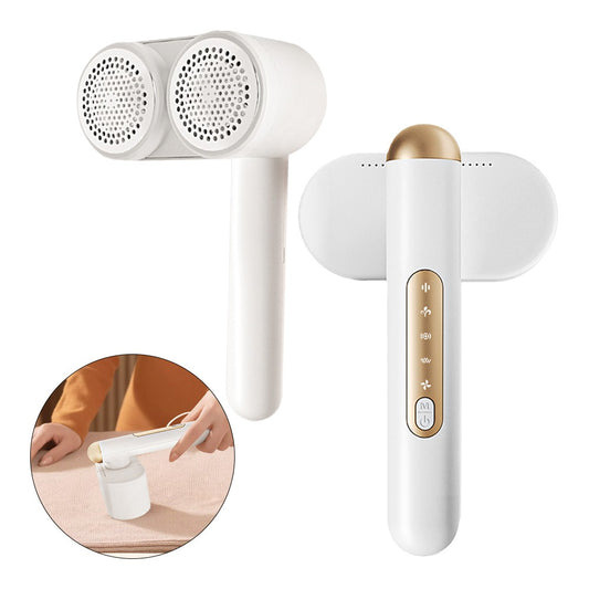 Double-Head Lint Remover Rechargeable Fabric Shaver Sweater Defuzzer