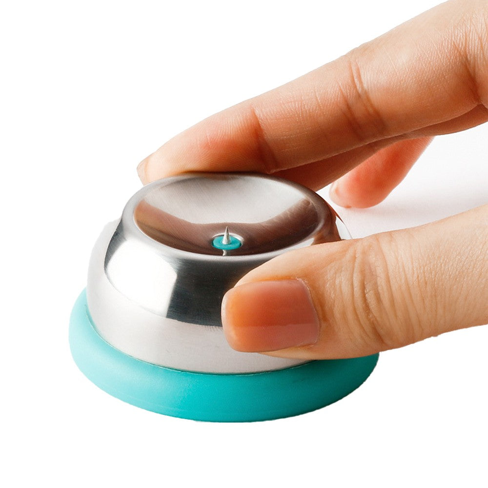 Stainless Steel Boiled Egg Piercer Easy Egg Peeler Kitchen Gadget - Blue