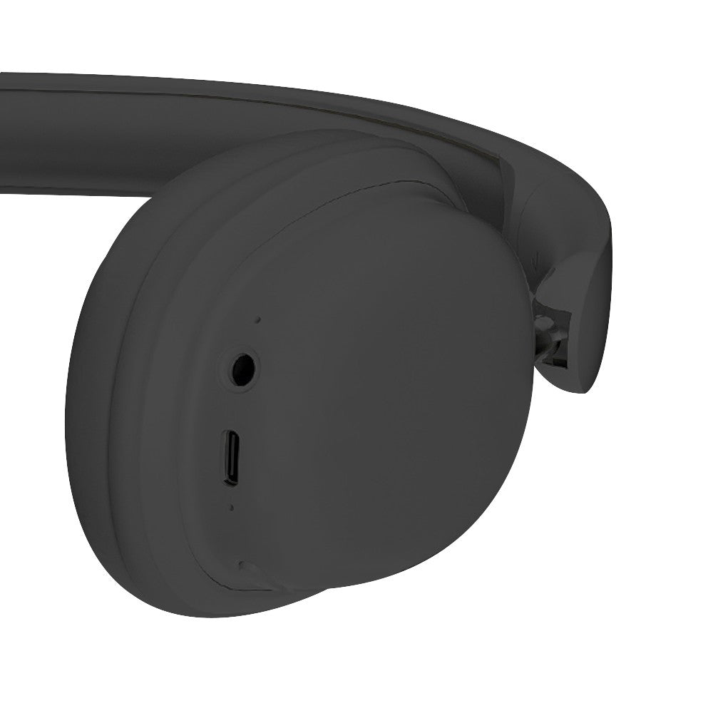 Wireless Bluetooth 5.3 Headphones 3D Stereo Headset - Black