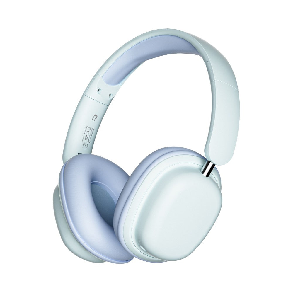 Wireless Bluetooth 5.3 Headphones 3D Stereo Headset - Blue