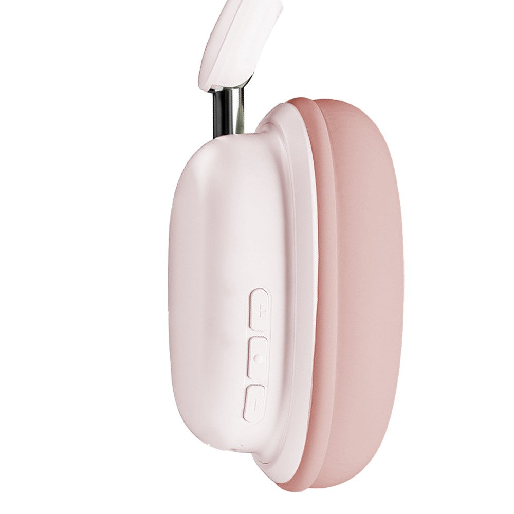 Wireless Bluetooth 5.3 Headphones 3D Stereo Headset - Pink