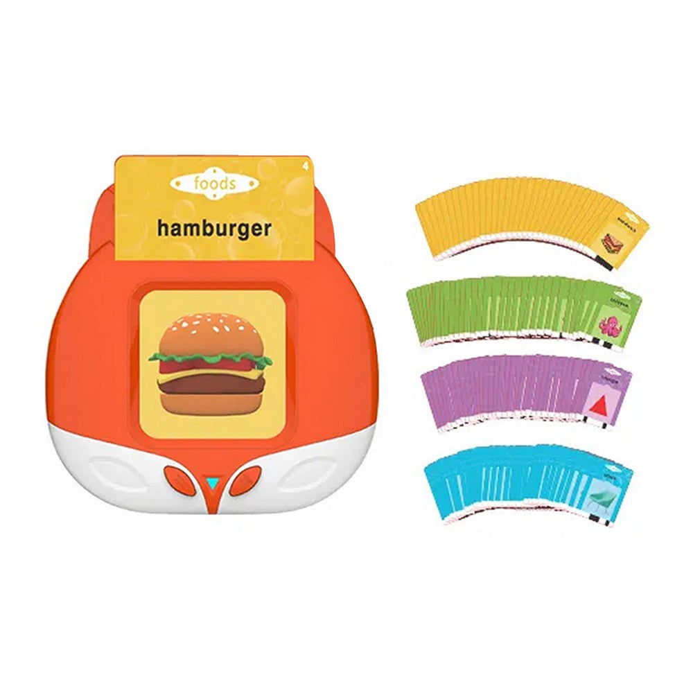 Talking Flash Cards Kids Early Educational Learning Reading Machine