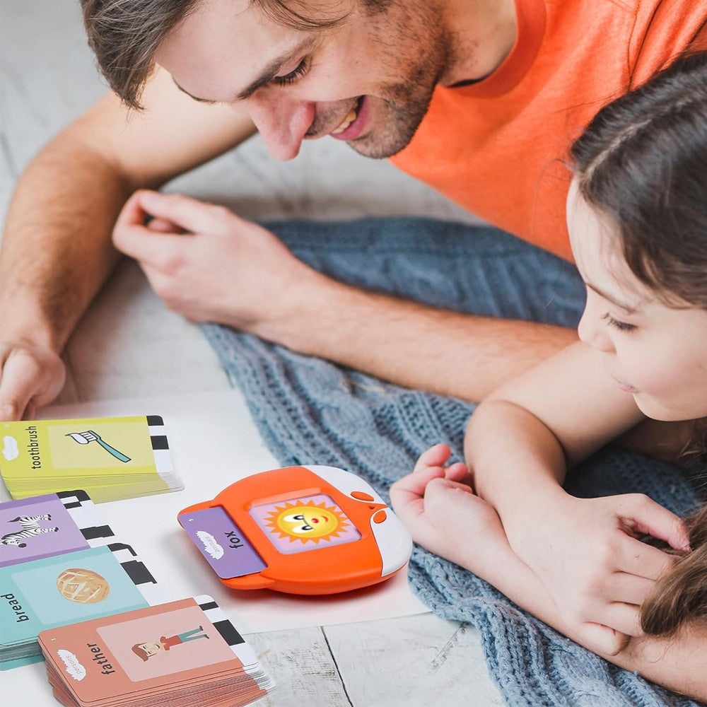Talking Flash Cards Kids Early Educational Learning Reading Machine