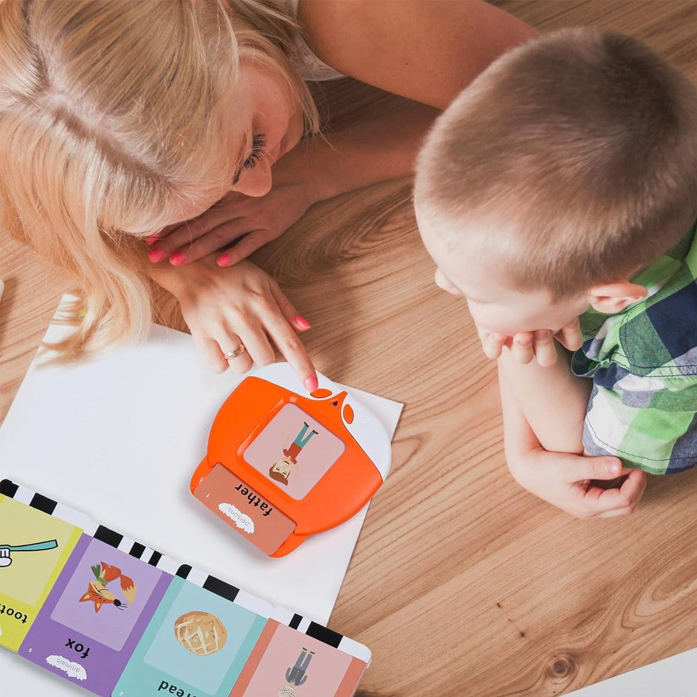 Talking Flash Cards Kids Early Educational Learning Reading Machine
