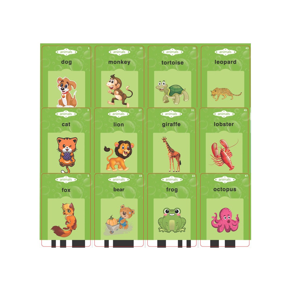 Talking Flash Cards Kids Early Educational Learning Reading Machine