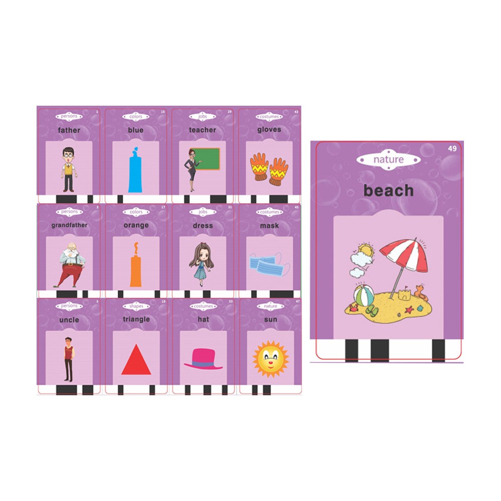 Talking Flash Cards Kids Early Educational Learning Reading Machine