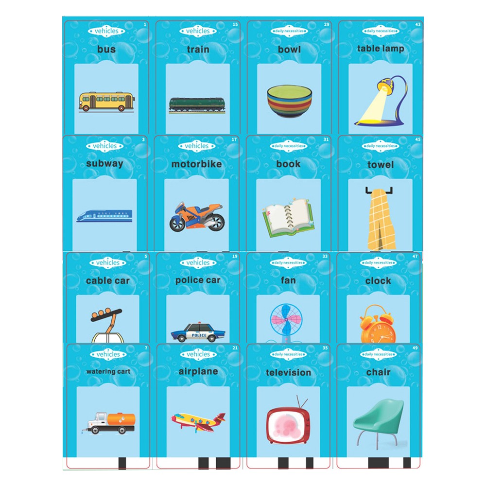 Talking Flash Cards Kids Early Educational Learning Reading Machine