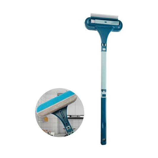 3-in-1 Multifunctional Window Screen Cleaning Brush - Blue