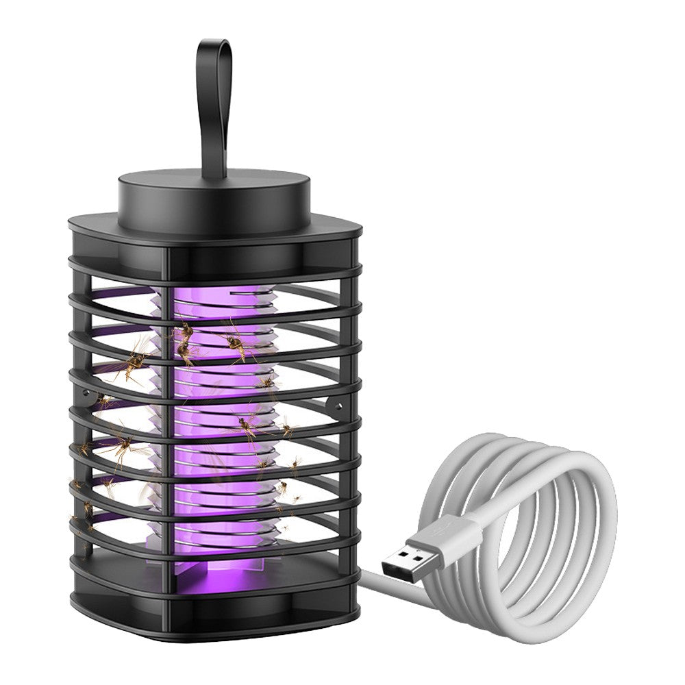 2Pcs Electric Mosquito Killer Lamp - Black + Green