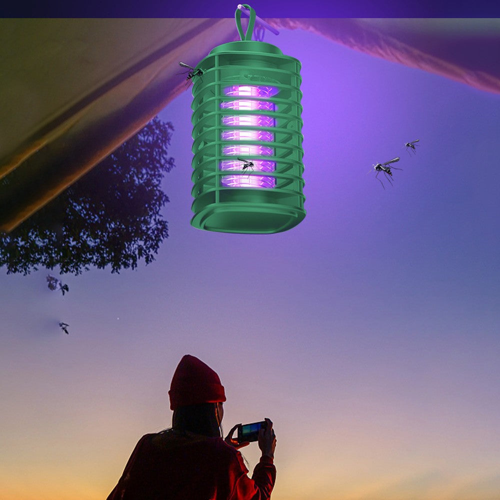 1Pc Electric Mosquito Killer Lamp - Green