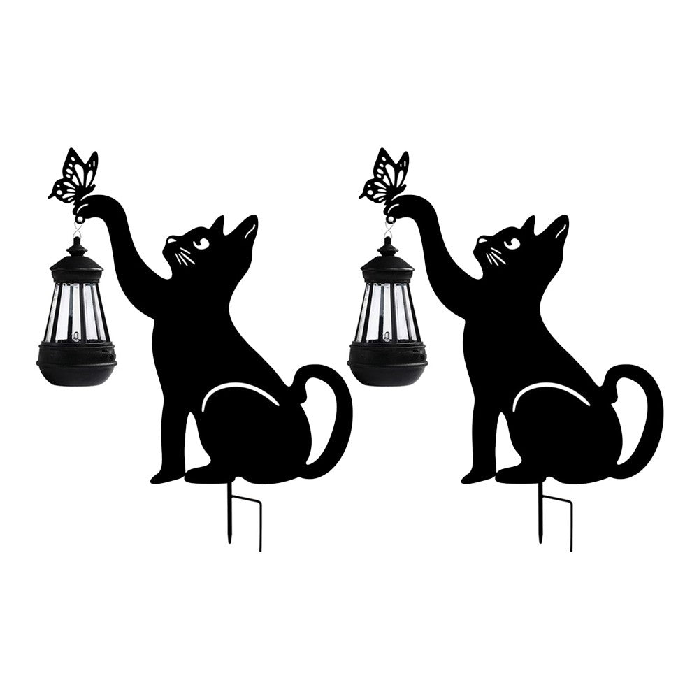 2Pcs Solar Garden Lights Outdoor Lights Decor for Yard Lawn