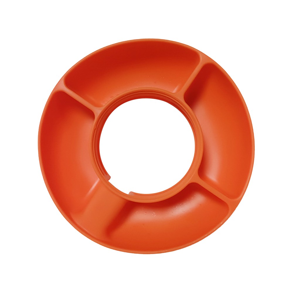 1Pc Silicone Snack Bowl for 40oz Stanley Cup - Orange