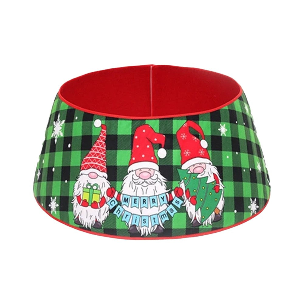 Christmas Tree Collar Tree Skirt Xmas Tree Stand Cover Xmas Decor - Style 3 - L