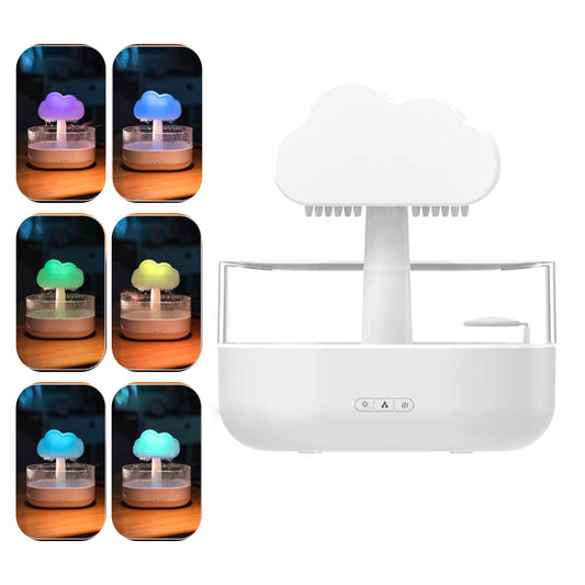 Raining Cloud Diffuser Humidifier with Night Light