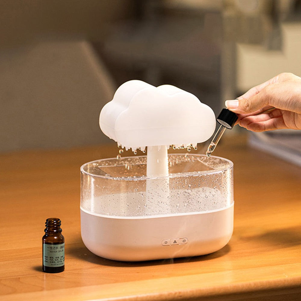Raining Cloud Diffuser Humidifier with Night Light