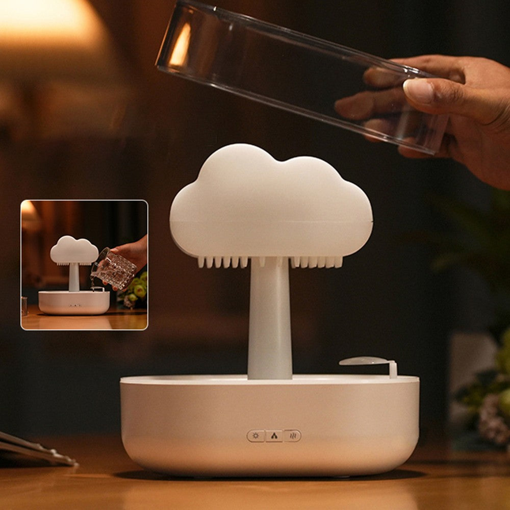 Raining Cloud Diffuser Humidifier with Night Light