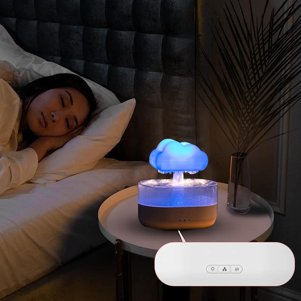 Raining Cloud Diffuser Humidifier with Night Light