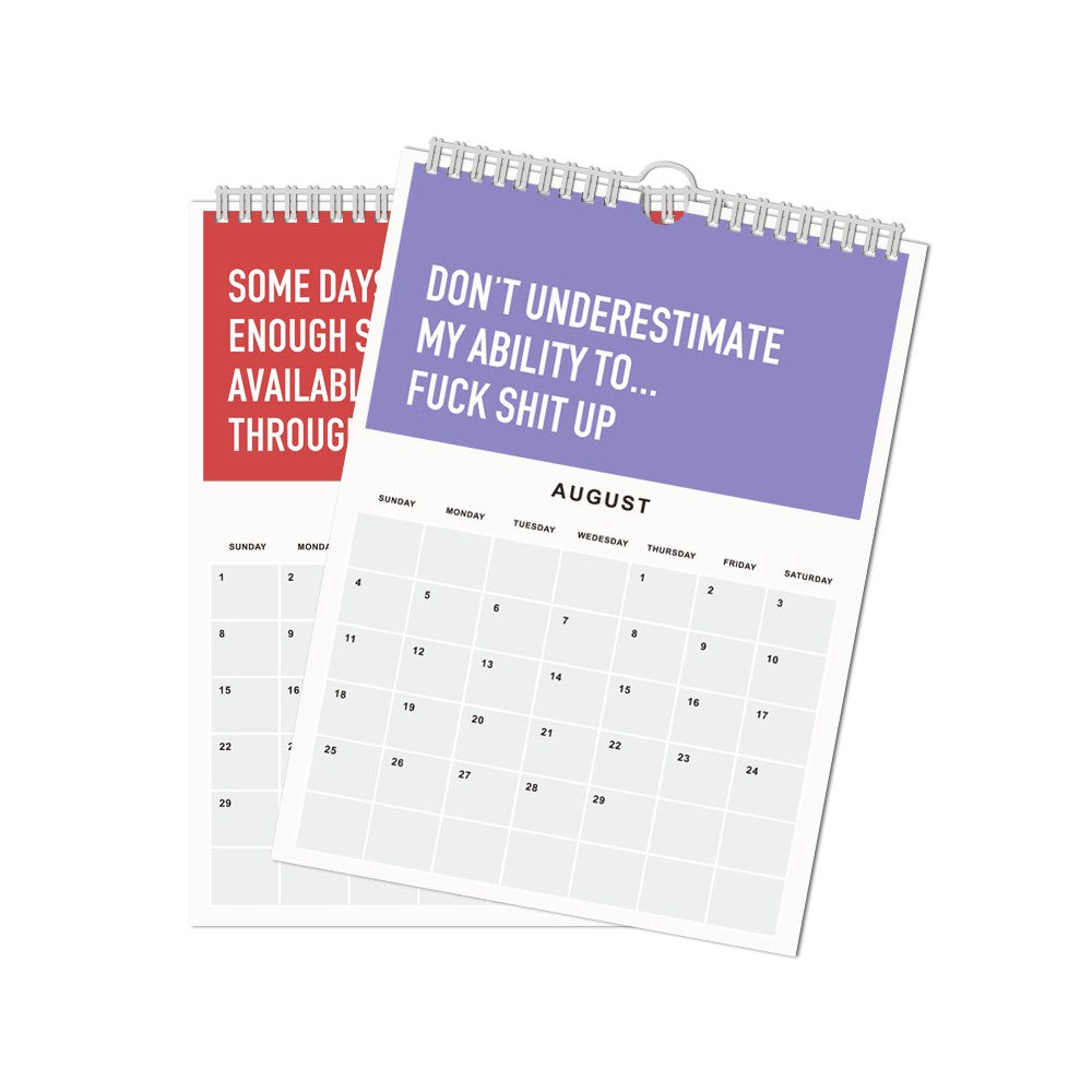 1Pc Adulting is Hard 2024 Calendar 2024 Wall Calendar Monthly Planner
