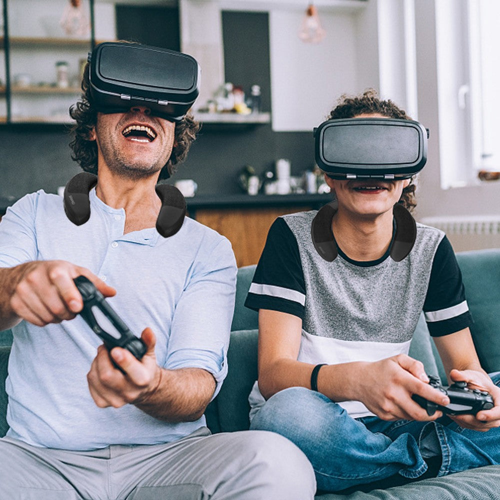 1Pc Neck-mounted Bluetooth Speaker Neckband Speaker Wearable Wireless Speaker