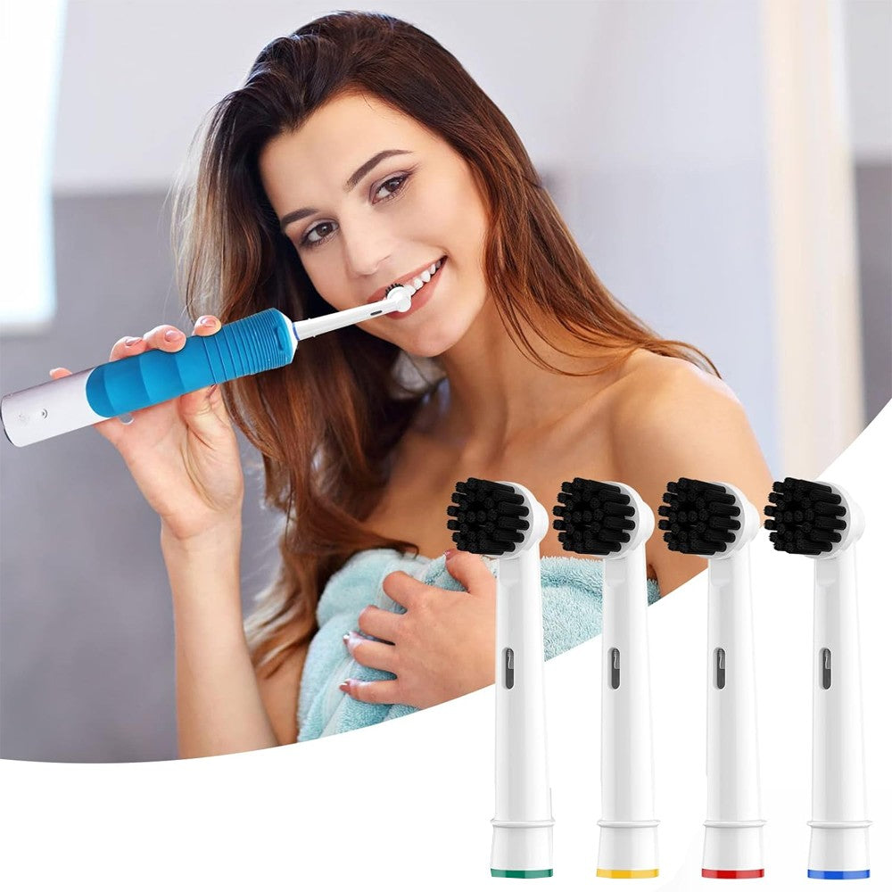 16Pcs Replacement Toothbrush Heads Compatible with Oral-B Electric Toothbrush
