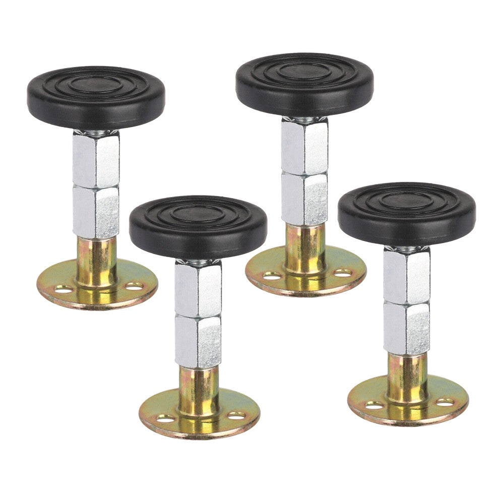 4Pcs 64-87mm Adjustable Threaded Bed Frame Anti-Shake Tools Headboard Stoppers