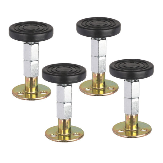 4Pcs 64-87mm Adjustable Threaded Bed Frame Anti-Shake Tools Headboard Stoppers