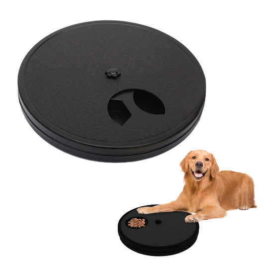 Dog Nail Scratch Board Dog Nail Grinder with Hidden Treat Compartments - Black