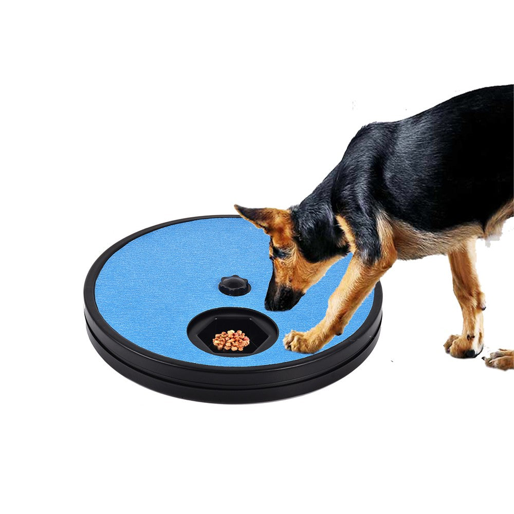 Dog Nail Scratch Board Dog Nail Grinder with Hidden Treat Compartments - Blue