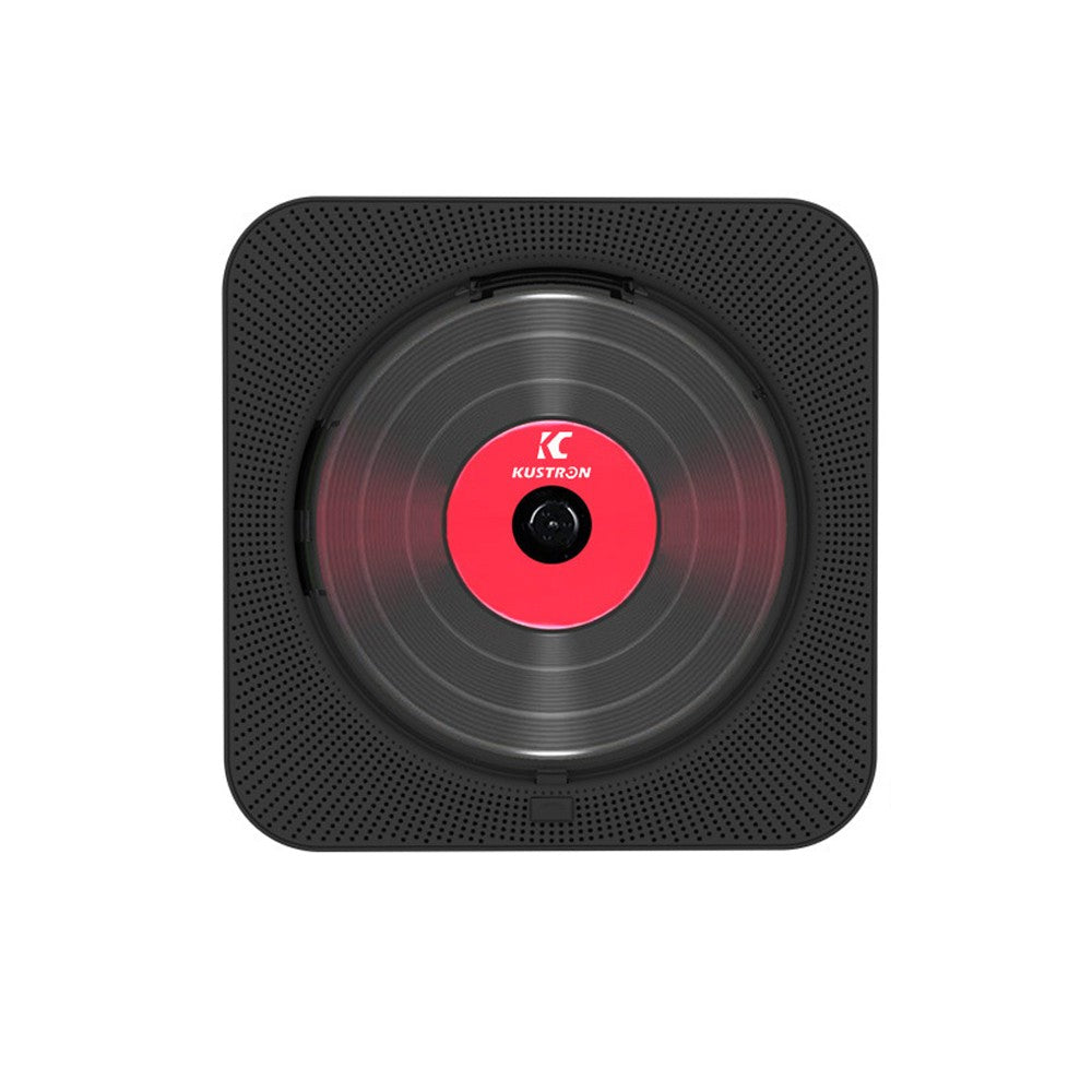 Portable CD Player with Bluetooth Receiver Music Player Home FM Radio - Black