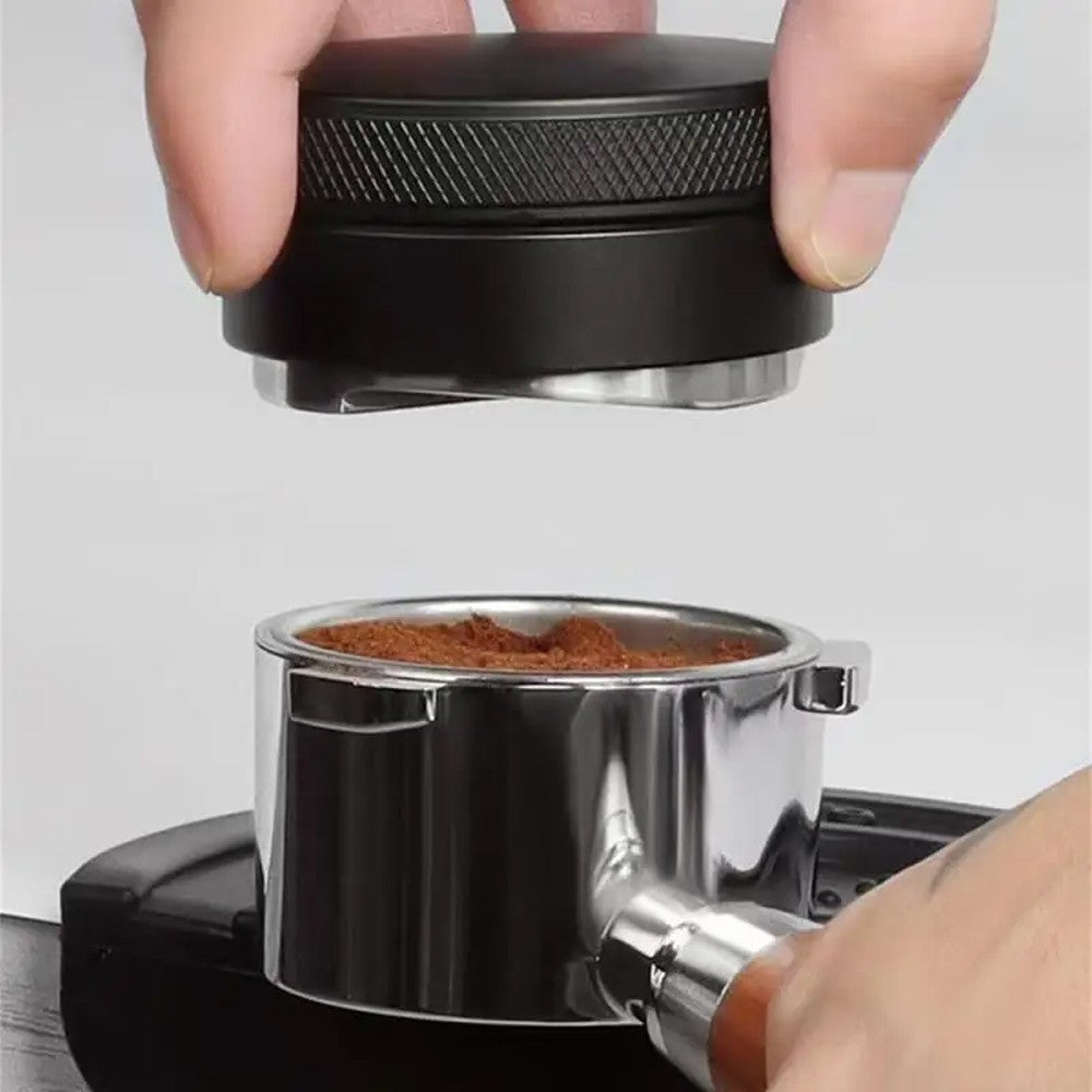 53mm Coffee Distributor and Tamper Adjustable Depth Coffee Powder Leveler Tool