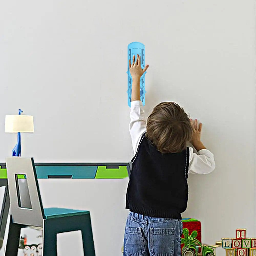 1Pc Adjustable Height Voice Touch High Jump Counter Kids Vertical Jump Trainer