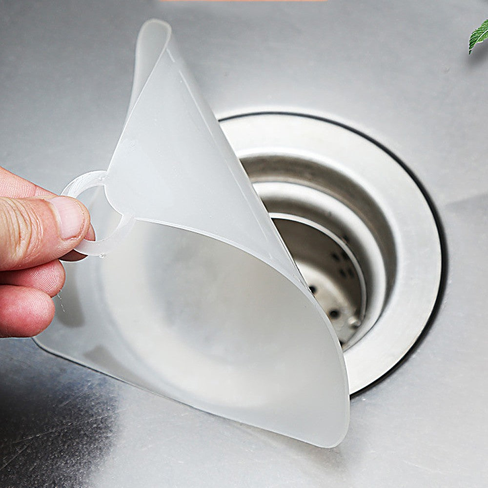 4Pcs 20x20cm Anti-smell Sewer Sealing Silicone Cover Tub Stopper Floor Drain Mat