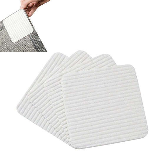 4Pcs Washable Rug Pad Grippers Non Slip Rug Pads for Hardwood Floors and Tiles