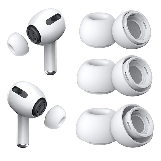 3 Pairs of Replacement Ear Tips for AirPods Pro and AirPods Pro 2nd Gen - S/M/L