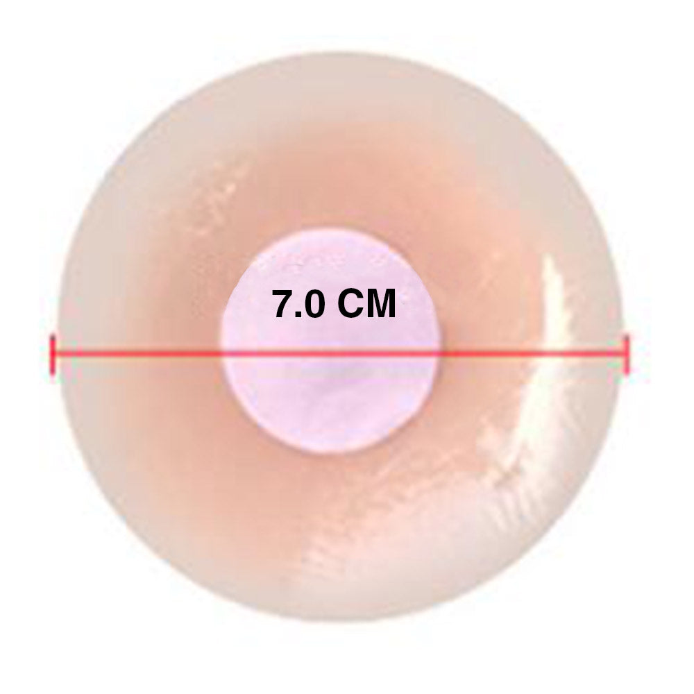 3 Pairs Reusable Self Adhesive Silicone Breast Nipple Cover Invisible Breast Nipple Stickers