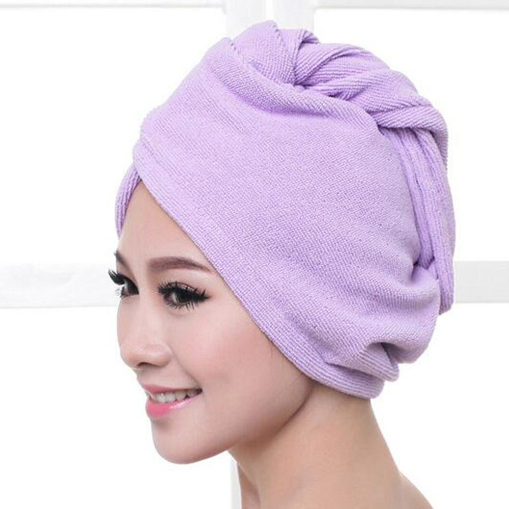 Woman Hat Bathing Towel Shower Supply