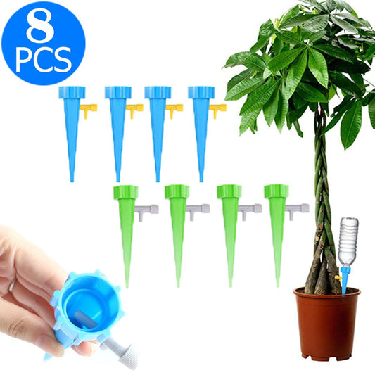 2 X 4PCS Plant Automatic Water Drip Spikes Set