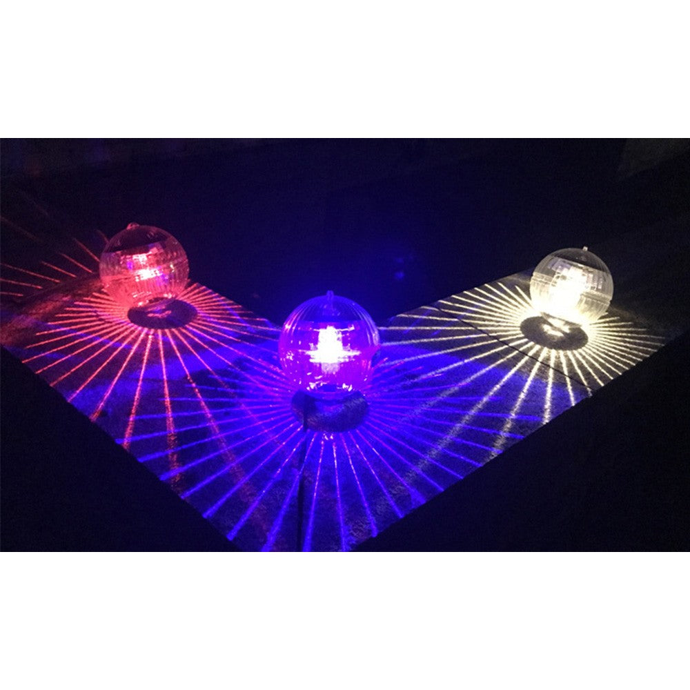 4 X Colour Changing Waterproof Solar Floating LED Lights