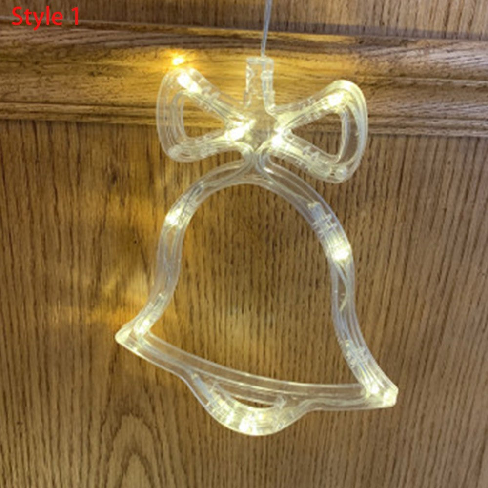 4Pcs Styles Window Decor Lights with Suction Cup