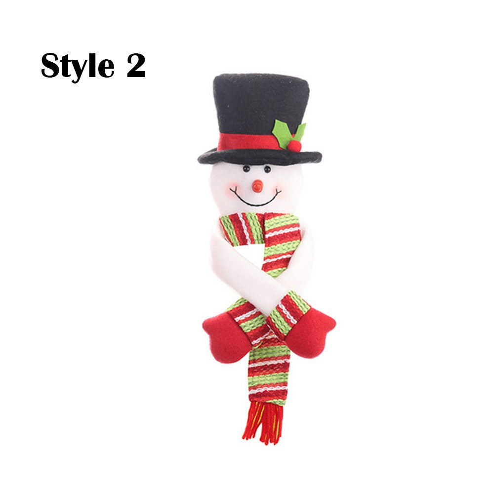 2 X Christmas Wine Bottle Covers Style 2 and Style 3