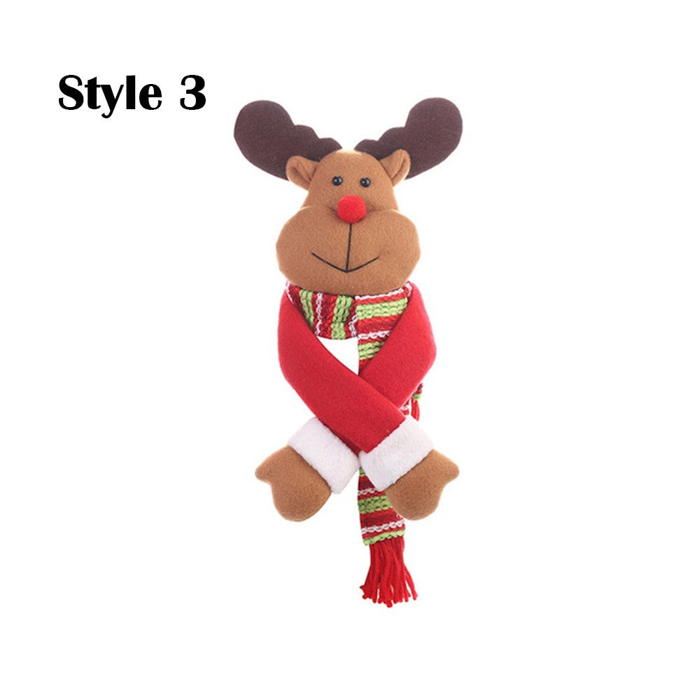 2 X Christmas Wine Bottle Covers Style 1 and Style 3