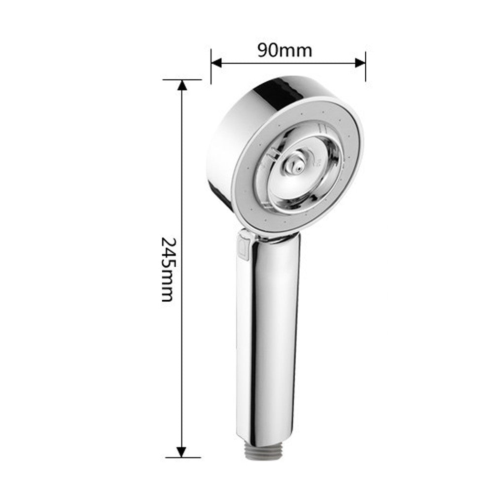 Pressurized Spray Shower Head with Foaming Function