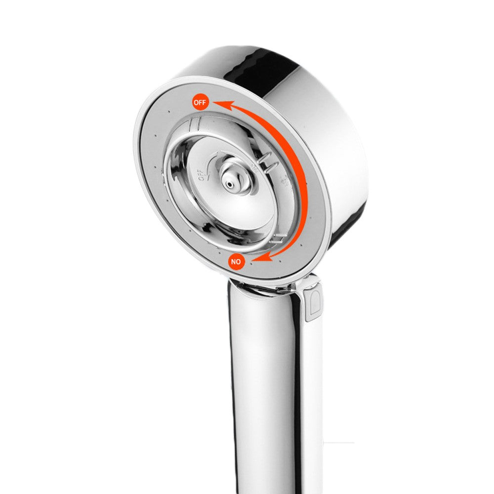 Pressurized Spray Shower Head with Foaming Function