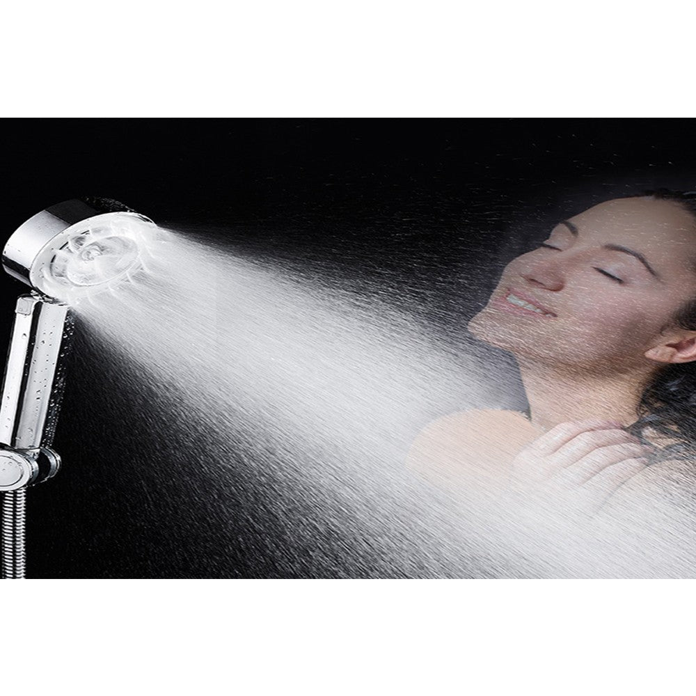 Pressurized Spray Shower Head with Foaming Function